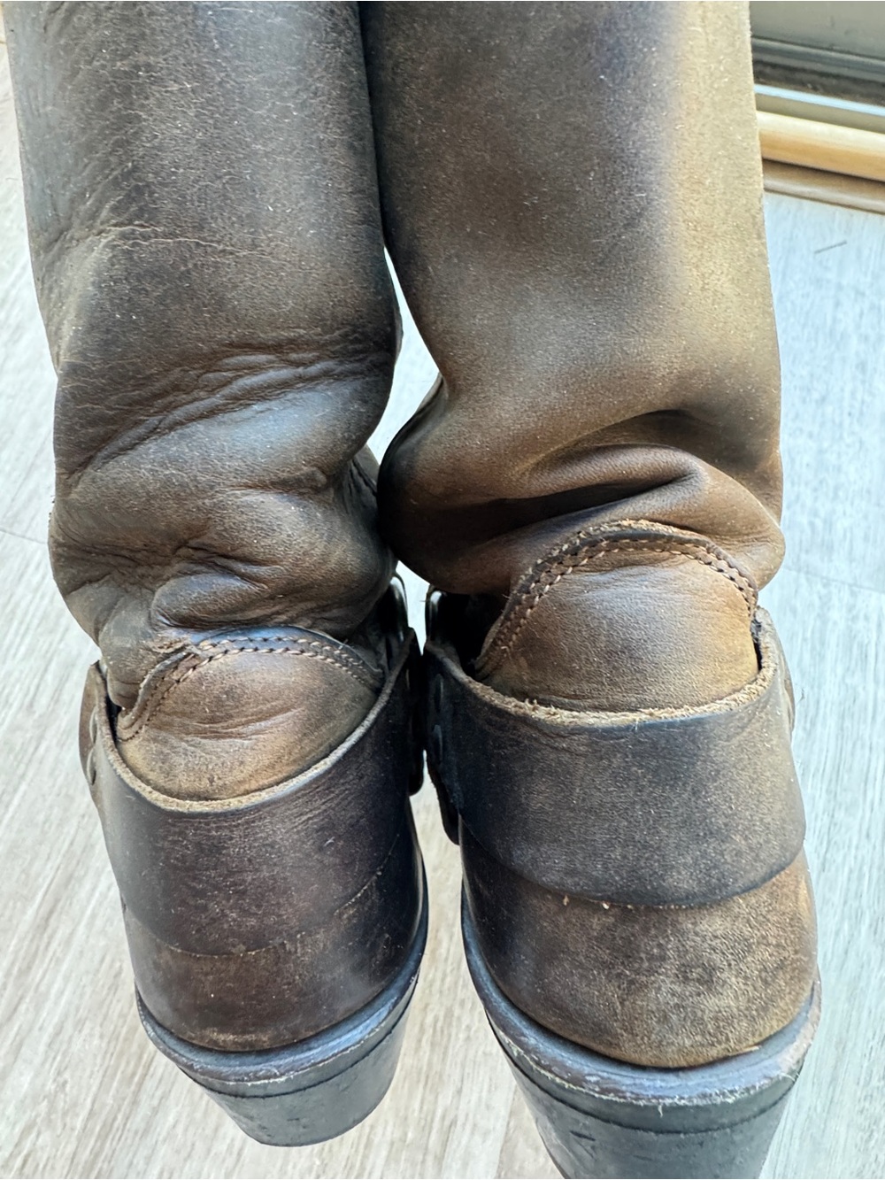 Frye Harness Boots Size 7 M Woman’s - Picture 7 of 16